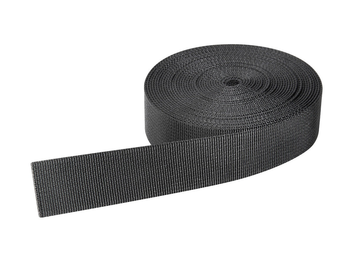 Webbing 25mm/5m Black