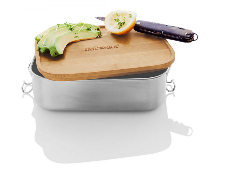 Lunch Box I 1000 Bamboo Edelstahl-Brotdose