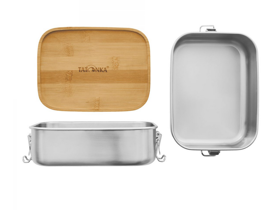 Lunch Box I 1000 Bamboo Edelstahl-Brotdose