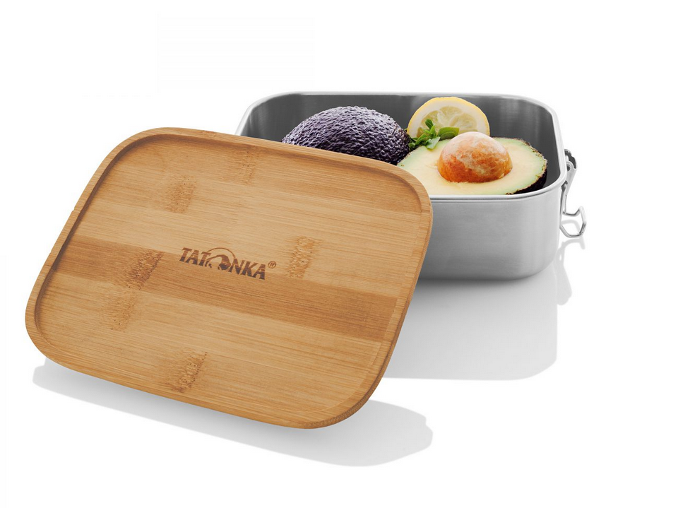 Lunch Box I 1000 Bamboo Edelstahl-Brotdose