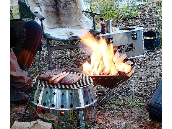 Atago Holz und Kohle Grill