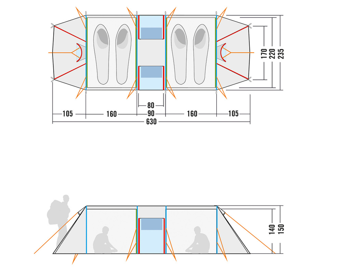 TATONKA Alaska Family DLX