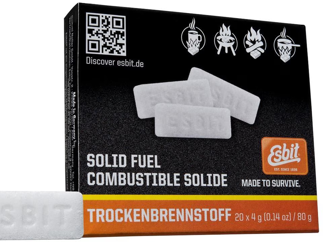 Esbit Trockenbrennstoff-Tabletten (20x4g)