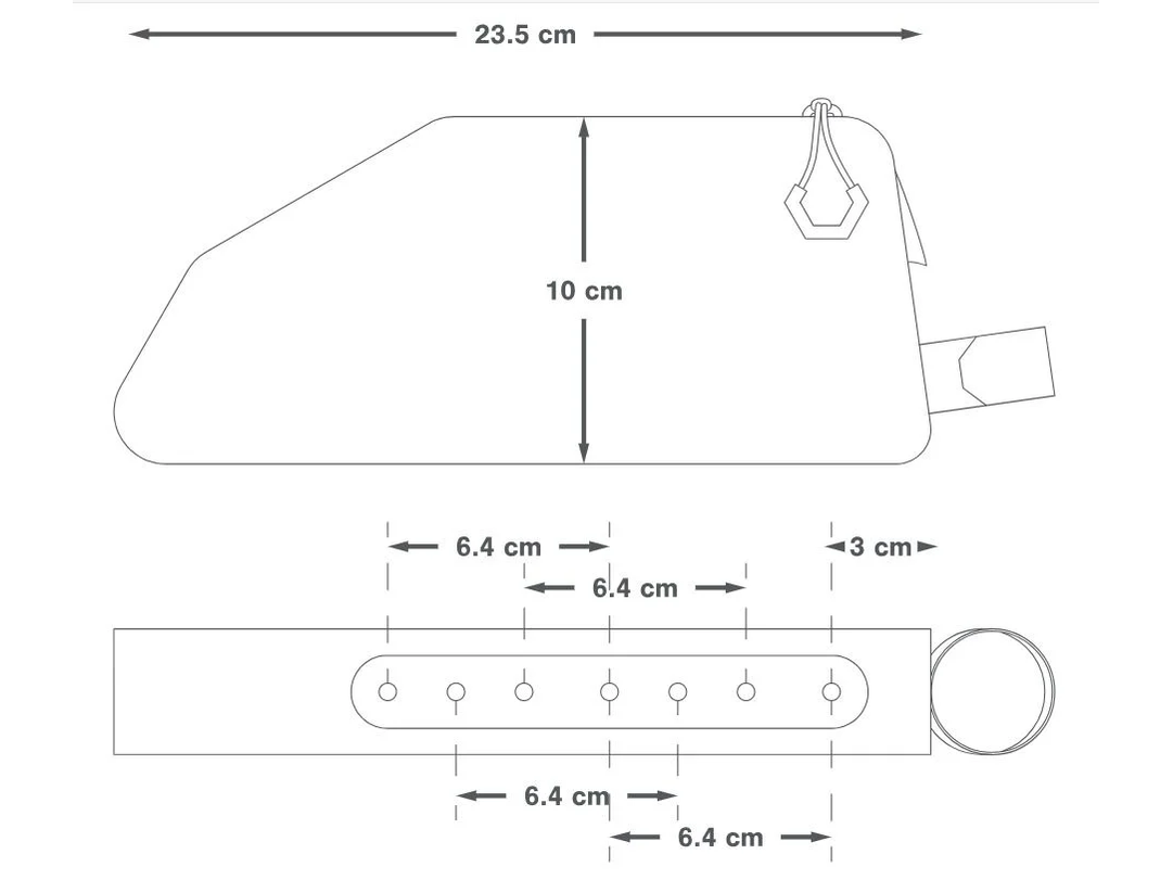 Apidura Bolt-On Top Tube Pack (1L)