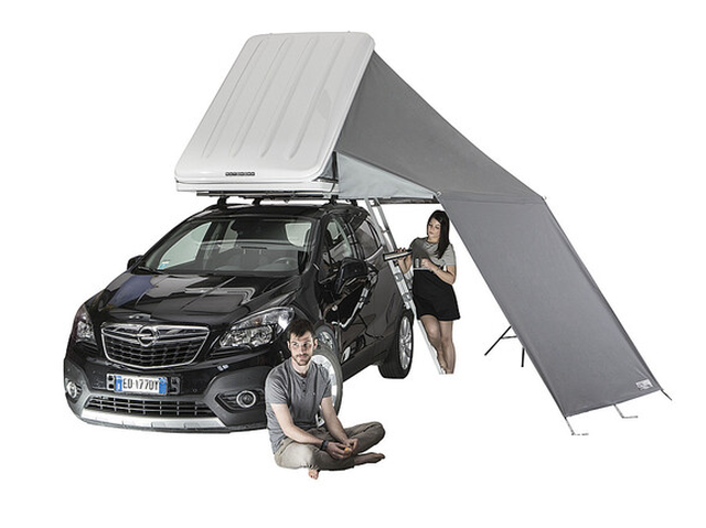 AutoHome Sonnensegel für Geländewagen zu Dachzelt (185cm)