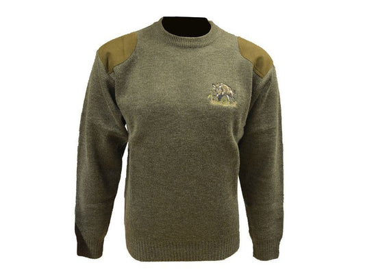 Chasse Pullover Dunkelgrün S