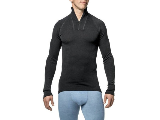 Zip Turtleneck LITE XXS Black Unterhemd