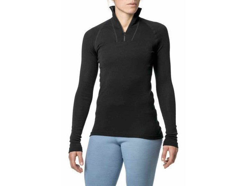 Zip Turtleneck LITE XXS Black Unterhemd