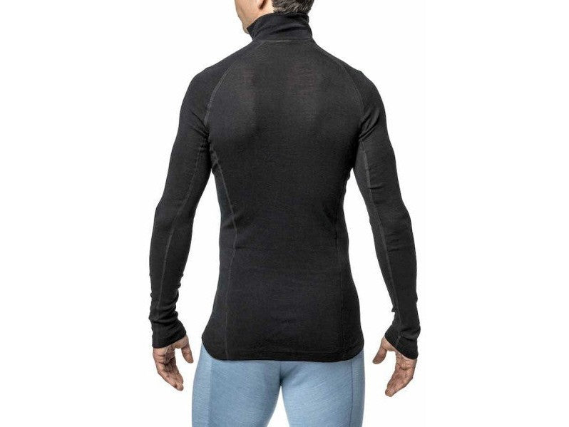 Zip Turtleneck LITE XXS Black Unterhemd