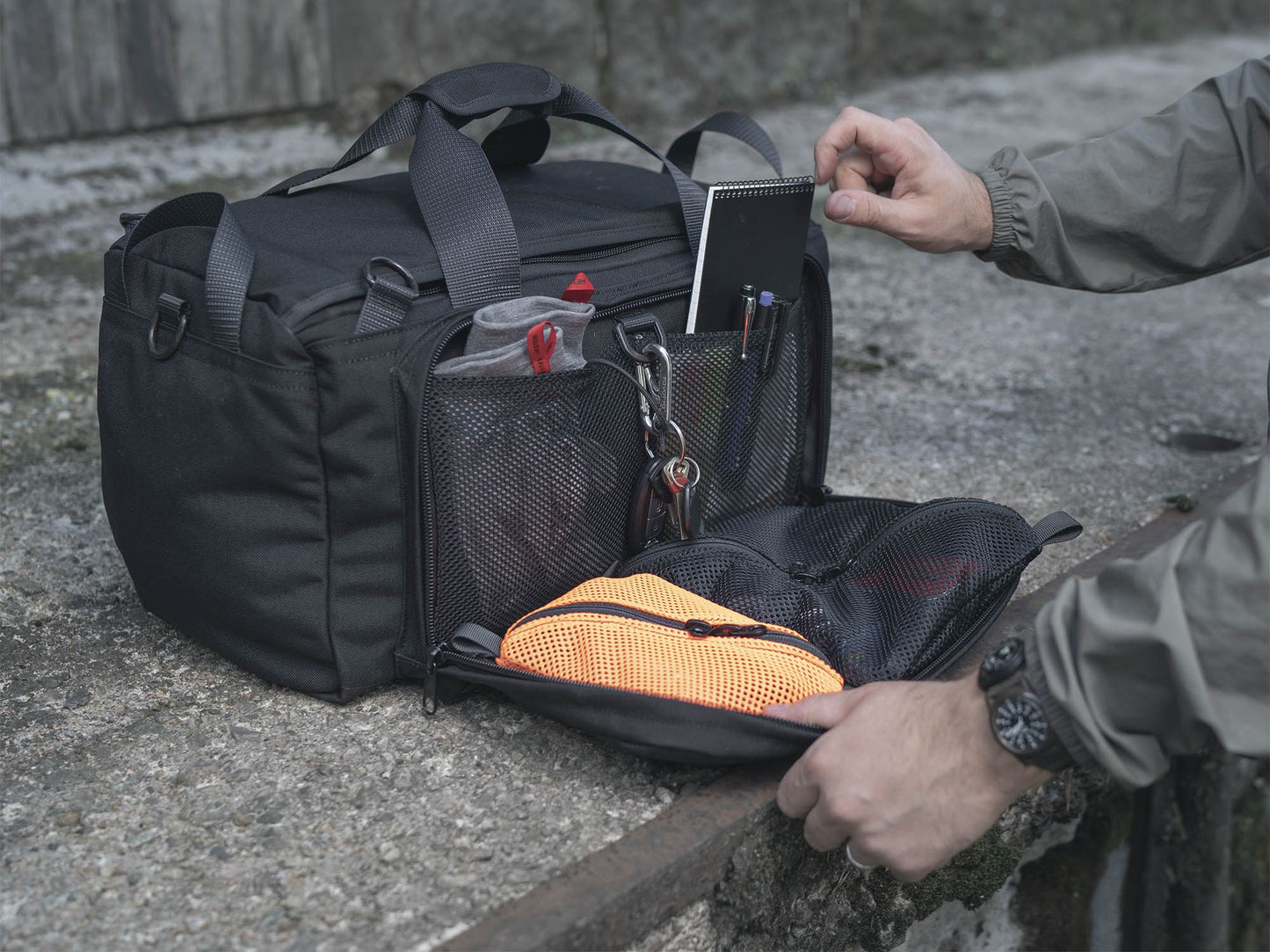 Keikka Duffle 30 Liter Black