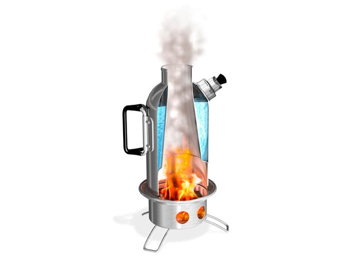 Feuerkanne FK1 0,5 Liter Holzfeuer-Wasserkocher