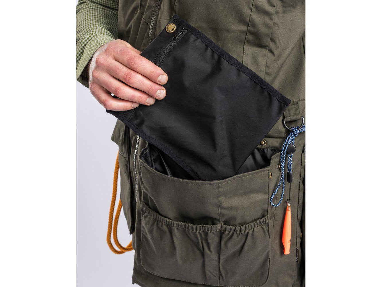 Dog Sports Trainer Weste Moosgrün XXL Herren