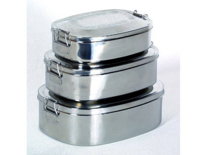 Edelstahl 'Proviantdose' klein 0,45 L
