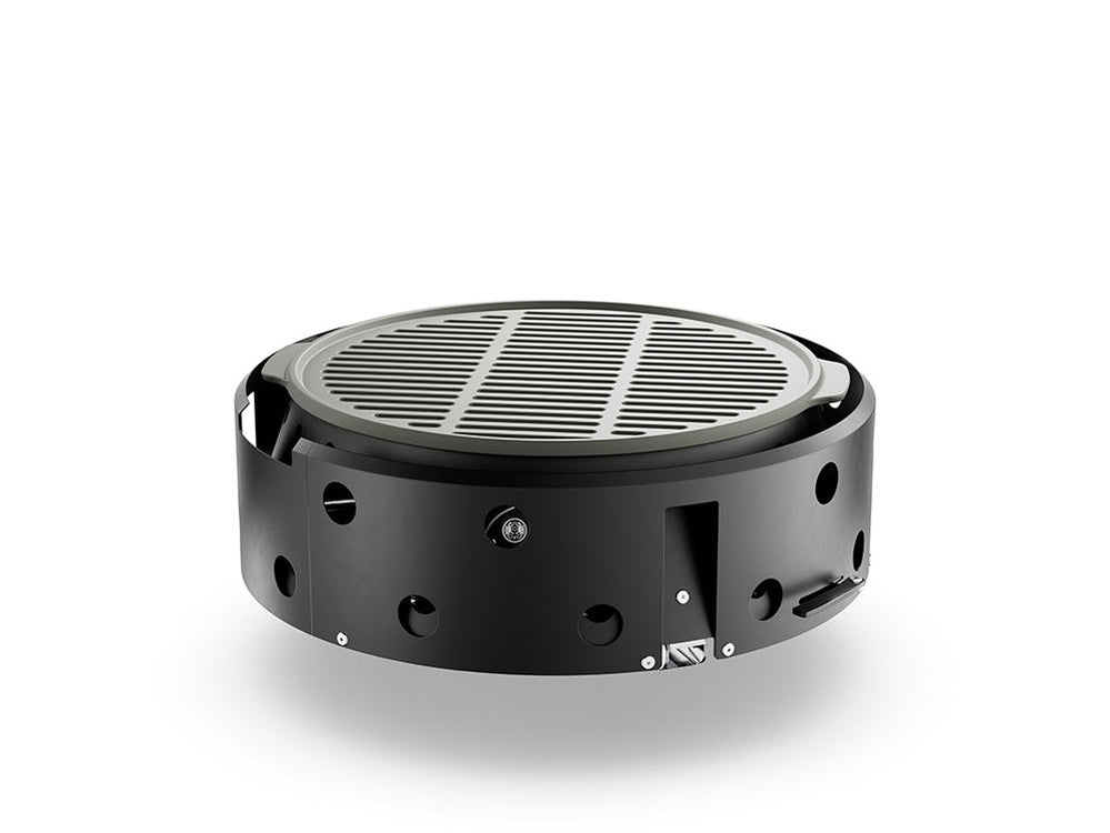 Atago Holz und Kohle Grill Schwarz
