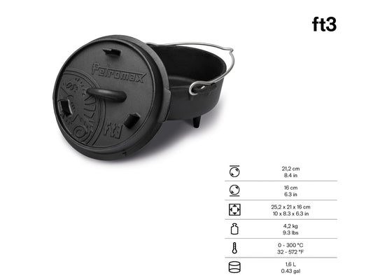 Petromax Feuertopf FT3