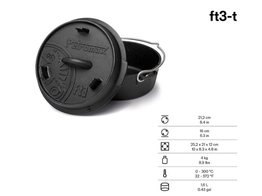Petromax Feuertopf FT3