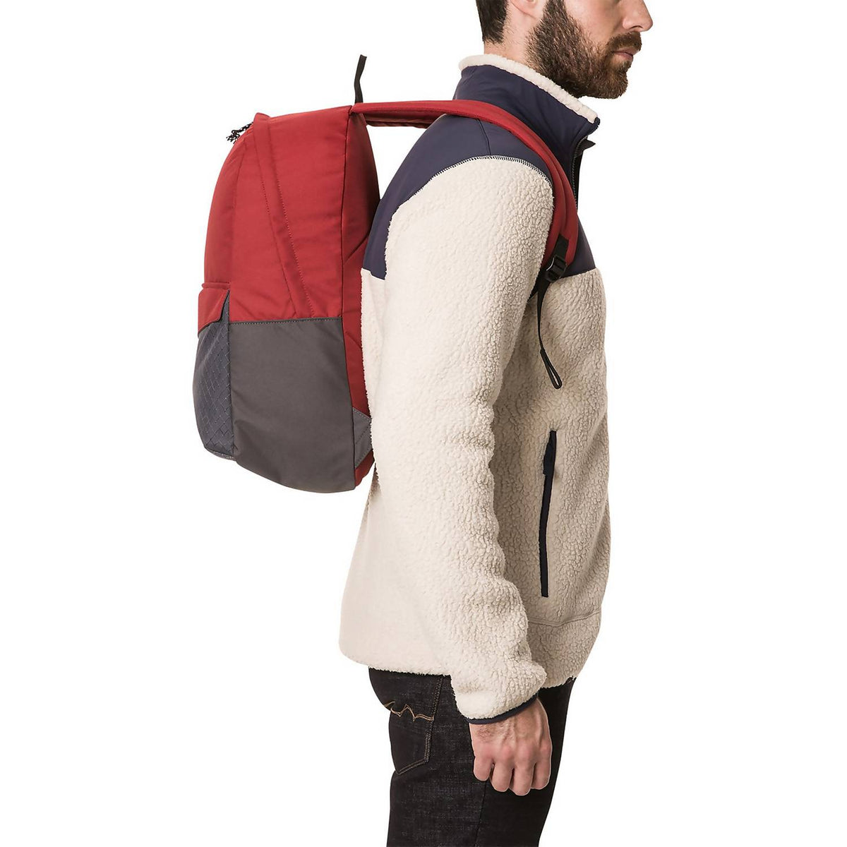 Brand Bag 25 Red/Grey