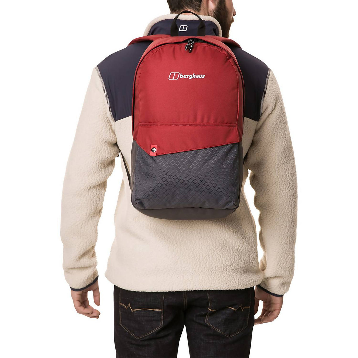Brand Bag 25 Red/Grey