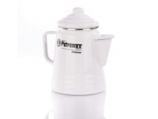 Perkomax Kaffeebereiter Kaffekanne weiß