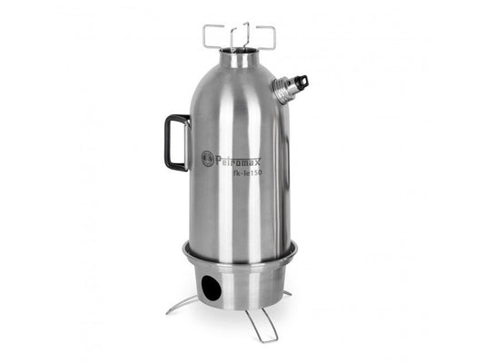 Feuerkanne Edelstahl 1,5L Holz-Wasserkocher