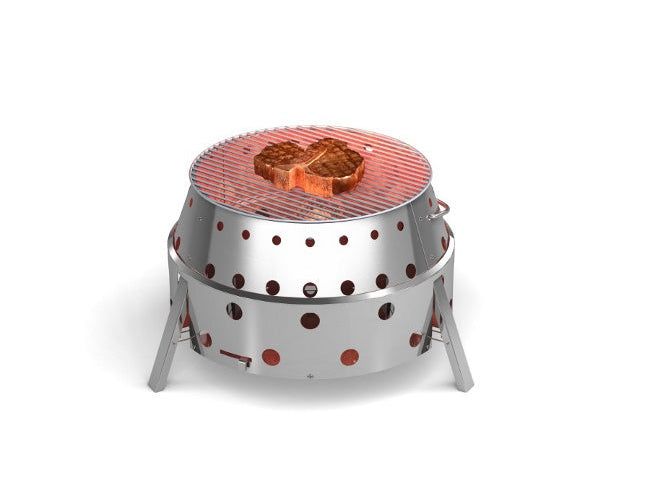 Atago Holz und Kohle Grill