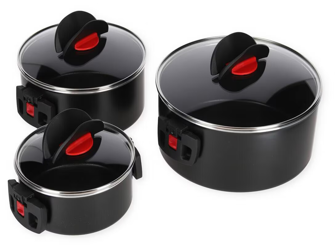 Ballarini 2 Pezzi Click & Cook Topf-Set